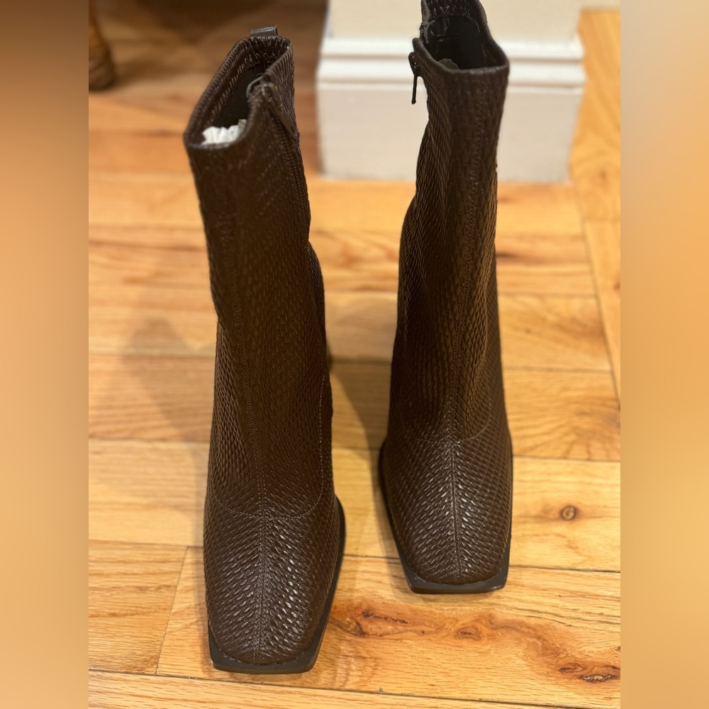 Size 10 Square toed boots from Asos